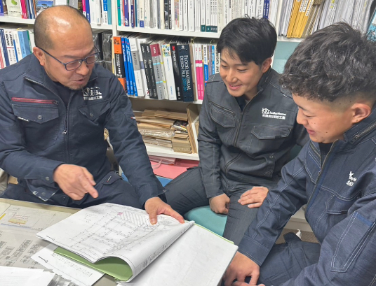 スタッフの様子